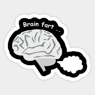 Brain Fart - Funny Sticker